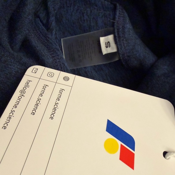 Women's Blue Forme Lux Leggings - Picture 4 of 4